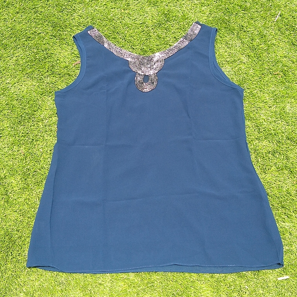 Breastfeeding Nursing Top in Navy, XS-S